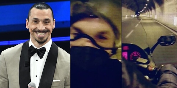 Ibrahimovic a Sanremo in moto: tutti i curiosi retroscena