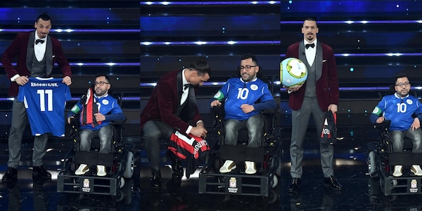 Ibra e Donato Grande: che palleggi sul palco!