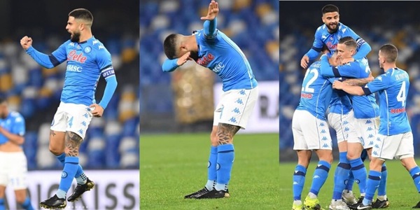 Insigne esulta sui social. Tra i tanti like spunta quello di Hamsik...