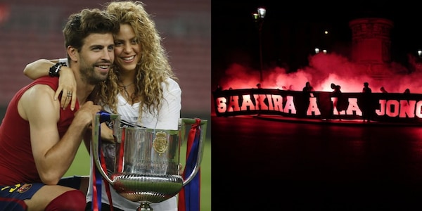 Shakira, lo striscione prima di Psg-Barcellona scandalizza il web