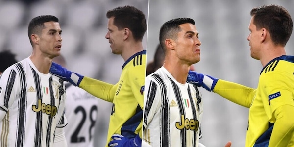 Juve-Porto, Ronaldo dà consigli a Szczesny prima del rigore