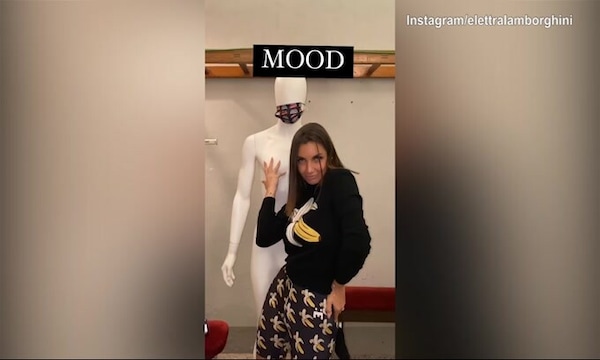 Elettra Lamborghini, ballo sexy in quarantena