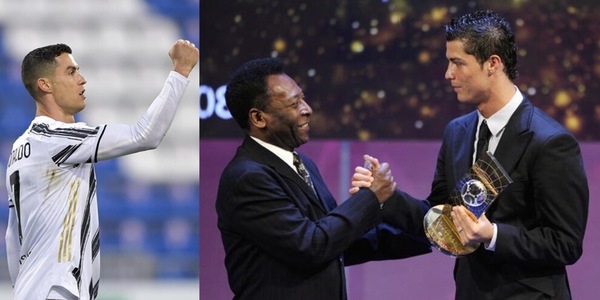 Pelè, complimenti a Cristiano Ronaldo: "Ti ammiro, amico mio"