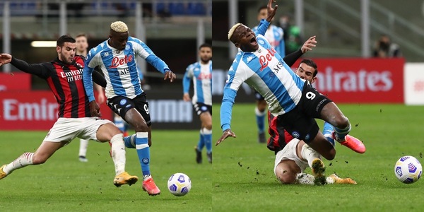 Theo Hernandez durissimo su Osimhen: giallo per il francese