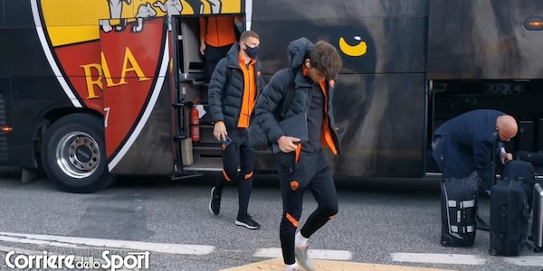 La Roma in partenza per Kiev per la sfida con lo Shakhtar