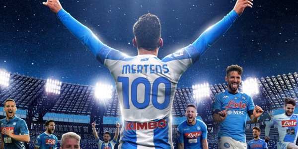 Mertens fa 100 gol in Serie A e manda un messaggio a Lukaku