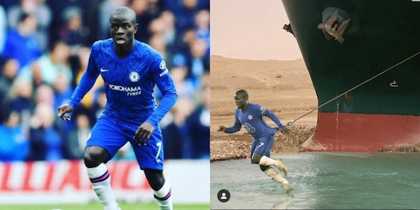 Kanté, gli auguri social del Chelsea pensando al canale di Suez