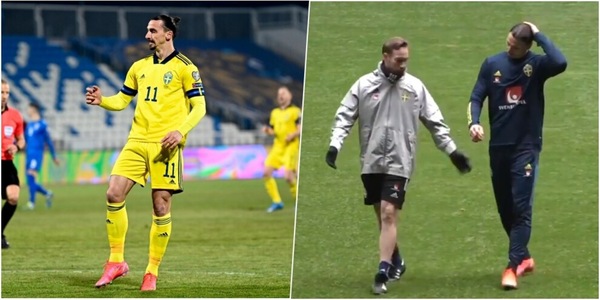 Ansia Milan, Ibrahimovic interrompe l'allenamento con la Svezia