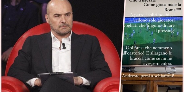 Luca Zingaretti furioso: "La Roma andrebbe presa a schiaffoni!"
