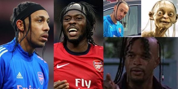 Aubameyang, il nuovo look non piace: "Sembri Gervinho"