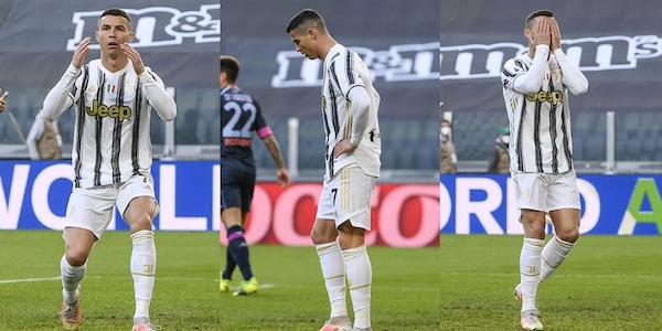 Cristiano Ronaldo si divora un gol e si dispera