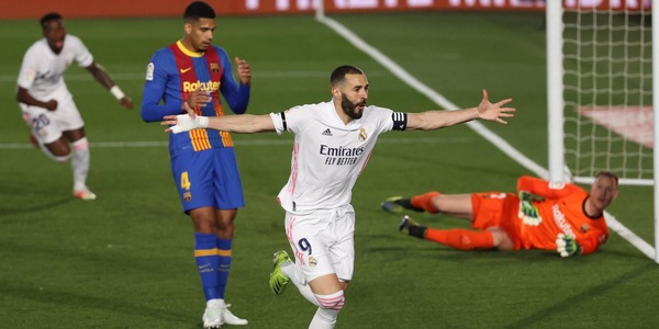 Clasico show: il Real Madrid piega il Barcellona, magia di Benzema