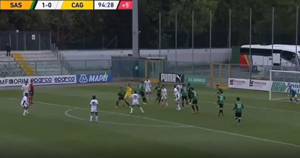 Cagliari Primavera, il portiere Ciocci sfiora il gol in acrobazia! E l'assist...