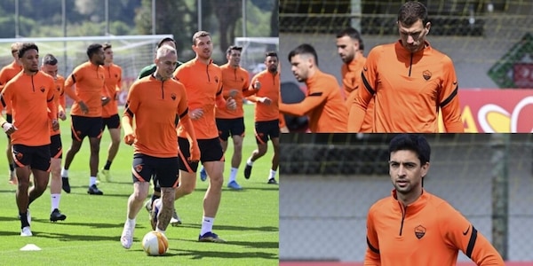 Roma-Ajax, ecco la rifinitura di Fonseca