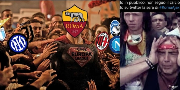 Roma-Ajax, ironia social: tifosi tra ansia, gloria e sfottò