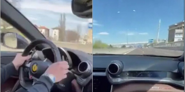 Ferrari a 250 km/h sulla Statale: il video fa il giro del web e scoppia la rabbia