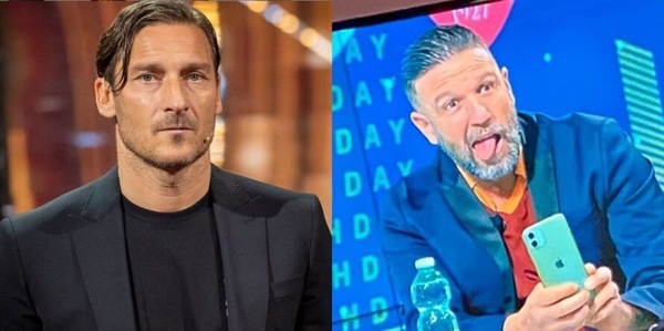Totti prende in giro Candela. Siparietto social