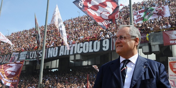 Salernitana, Lotito all'esame di Gravina: che cosa succede adesso