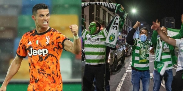 Sporting Lisbona campione, Ronaldo fa festa. I tifosi: Torna!