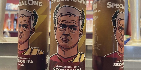 Roma, tutti pazzi per Mourinho: nasce la birra "SpecialOne"