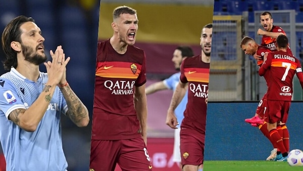 La Roma fa festa nel derby: Lazio battuta 2-0