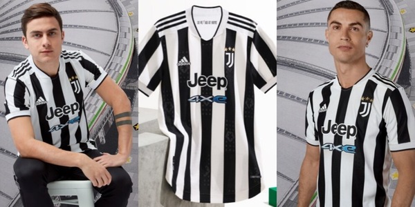 Juve, ecco la nuova maglia 2021-2022: subito l'esordio