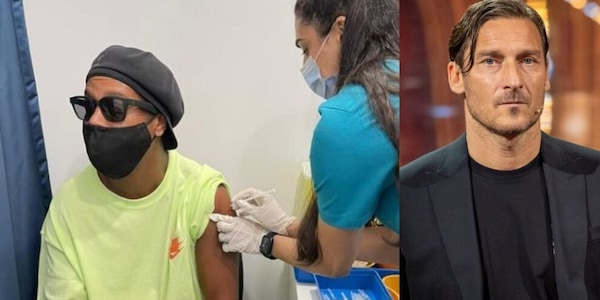 Covid, Ronaldinho e il vaccino social: la reazione di Totti