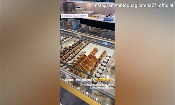 Quagliarella e la pasticceria: "Mamm ro' carmn"