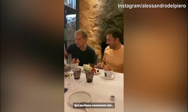 Del Piero a lezioni di tattica con un maestro speciale