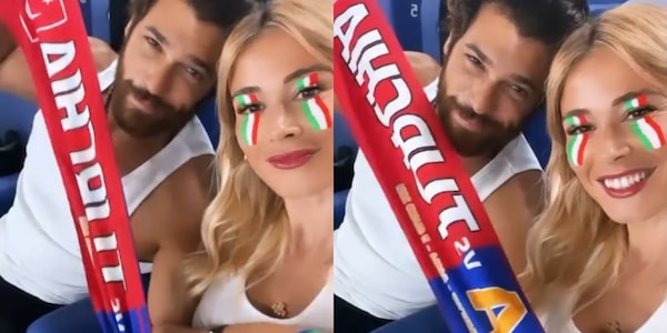 Diletta Leotta e Can Yaman, che tifo nel "derby" Italia-Turchia!