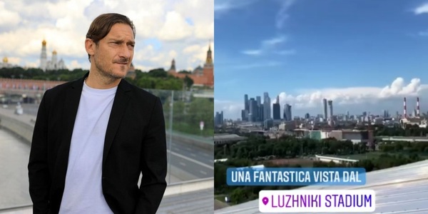 Totti è in Russia, svelato il motivo del viaggio