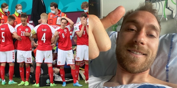 Eriksen, le prime parole dall'ospedale: "Sto bene, grazie a tutti"