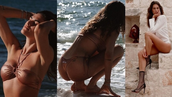 Francesca Sofia Novello, senza Valentino Rossi si gode il mare e i tramonti mozzafiato