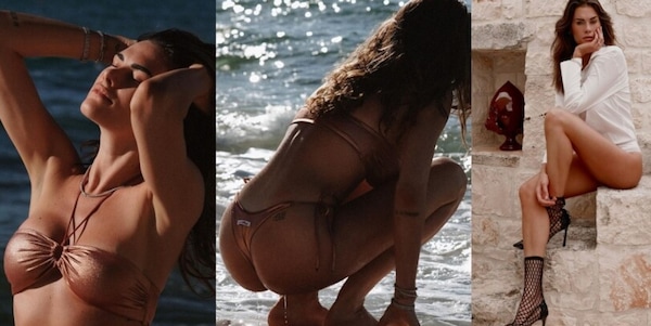 Francesca Sofia Novello, senza Valentino Rossi si gode il mare e i tramonti mozzafiato