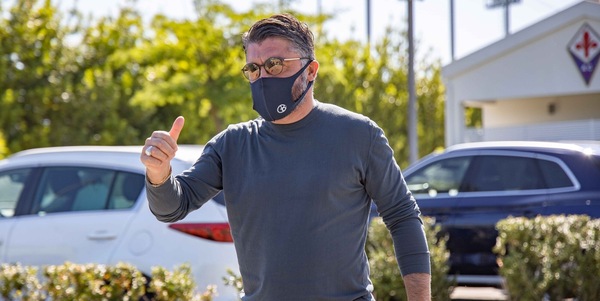 Fiorentina, Gattuso arriva a Firenze: primo giorno in viola