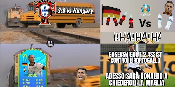 "La vendetta di Gosens": il web non perdona Ronaldo