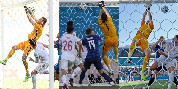 Dubravka, clamoroso autogol in Slovacchia-Spagna