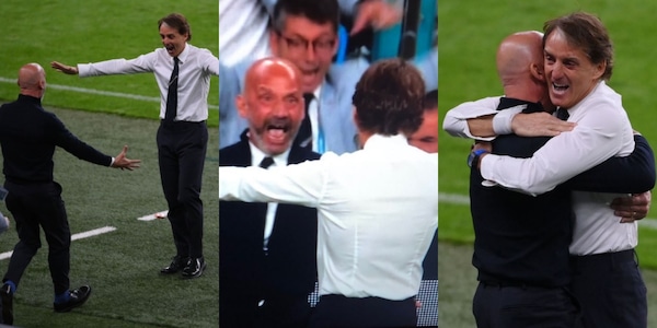 Vialli e Mancini: l'abbraccio liberatorio che ha commosso il web