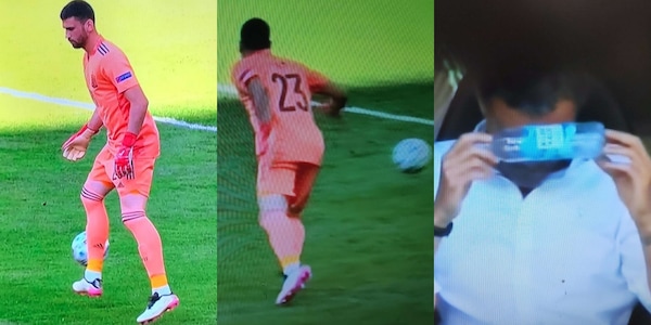 Croazia-Spagna, la fotosequenza della clamorosa papera del portiere Unai Simon