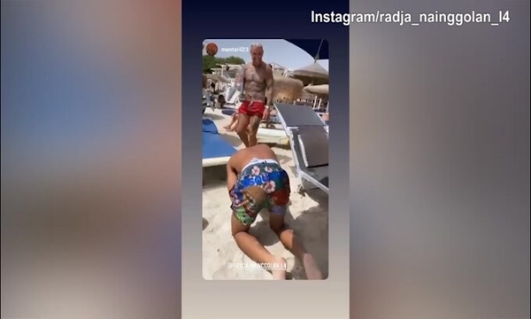 Nainggolan il burlone: ecco lo scherzo all'amico