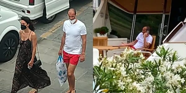 Allegri e Ambra, coccole in Costiera: altro che crisi…