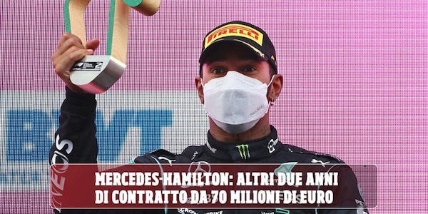 Mercedes, altro che addio a Hamilton: arriva il nuovo contratto fino al 2024