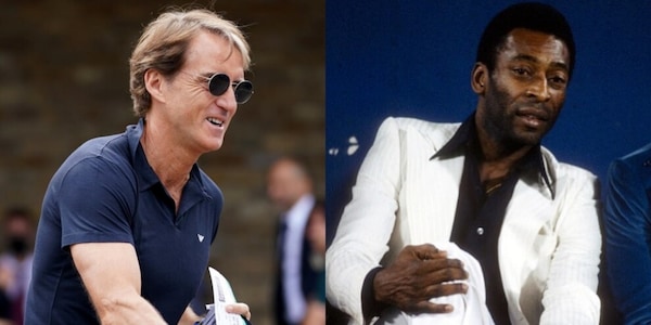 Mancini e Pelé, questione di stile "imbarazzante": like del ct al post virale