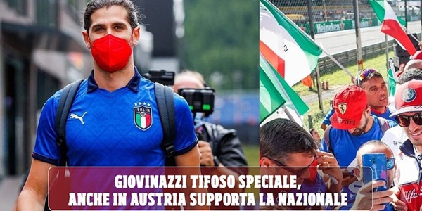 F1, Giovinazzi carica l’Italia: “In Austria con la maglia azzurra, se non è amore questo"
