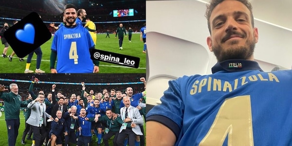 Da Insigne a Immobile e Florenzi, l'Italia dedica la finale a Spinazzola