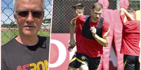 Roma, Mourinho parte forte: venerdì e sabato doppio allenamento