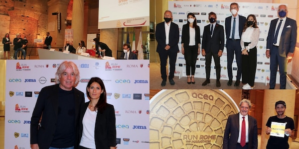 Acea Run Rome The Marathon, le foto della conferenza stampa