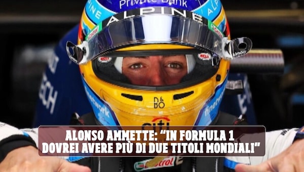 Fernando Alonso col dente ancora avvelenato: "In F1 avrei dovuto vincere 3/4 titoli in più"