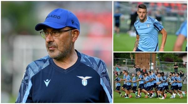 Lazio, primi scatti agli ordini di Sarri: Milinkovic tira il gruppo
