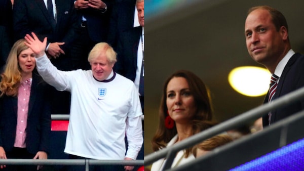 Italia-Inghilterra, da Johnson a William e Kate: tribuna vip piena